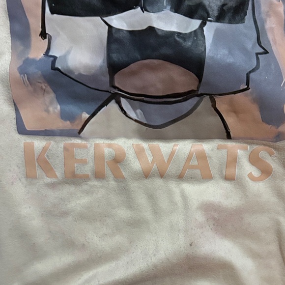 Cream Graphic T-Shirt - Picture 2 of 3